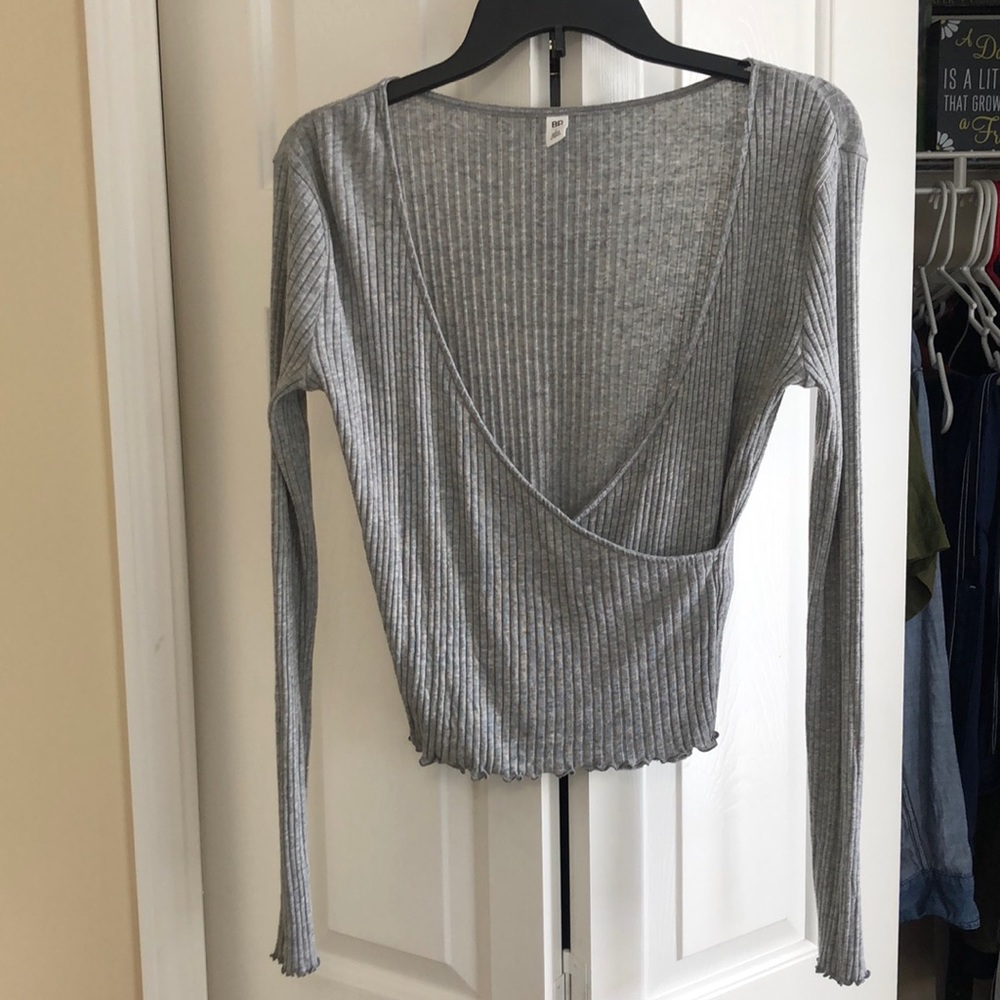 Ribbed crop top